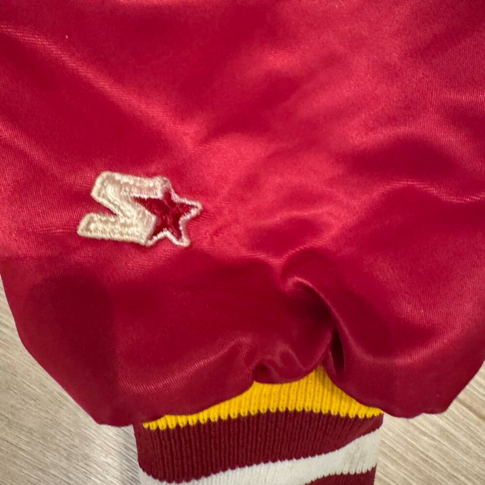 Starter Washington Redskins Vintage Satin Jacket XL - Picture 6 of 6